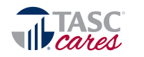 TASC Cares logo